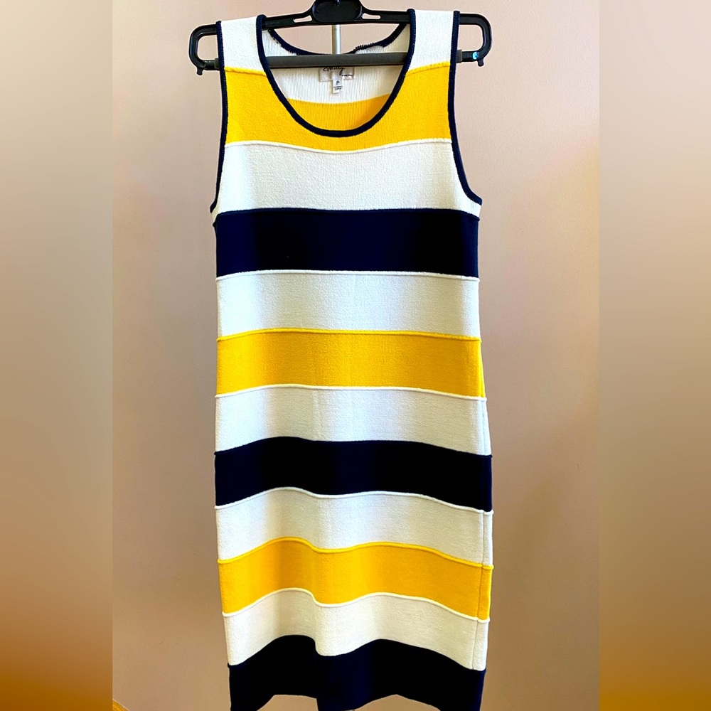Milly of New York Sleeveless Knit Dress Size Petite